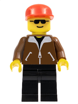 Jacket Brown - Black Legs, Red Cap – ГРАДСКИ