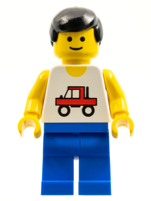 Trucker - Blue Legs, Black Male Hair – ГРАДСКИ