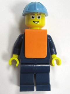 Maersk Train Workman 3 - Smile and White Glasses – ВЛАКОВЕ