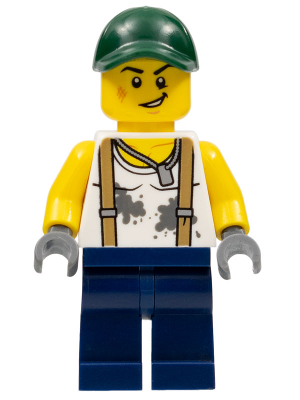 Mechanic - Dark Green Cap, Dark Blue Legs – ГРАДСКИ