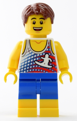 Beach Tourist with Surfer Tank Top and Yellow Boots – ГРАДСКИ