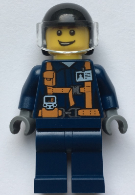 Helicopter Pilot - Dark Blue Suit with Harness – ГРАДСКИ