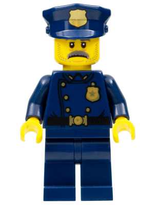 Police Officer, Moustache (1940s Era) – ГРАДСКИ