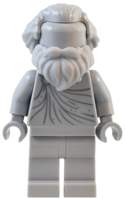 Natural History Museum Statue - Hair Swept Back, Beard, Legs – ГРАДСКИ
