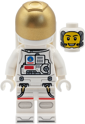 Space Shuttle Astronaut - Male, White Suit with Blue Logo, Balaclava – ГРАДСКИ