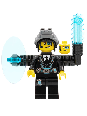 Agent Curtis Bolt Complete - No Sticker on Shield – УЛТРА АГЕНТИ