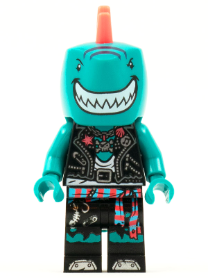 Shark Singer, Vidiyo Bandmates, Series 1 (Minifigure Only without Stand and Accessories) – ВИДИЙО
