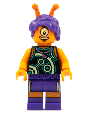 Alien Keytarist, Vidiyo Bandmates, Series 1 (Minifigure Only without Stand and Accessories) – ВИДИЙО