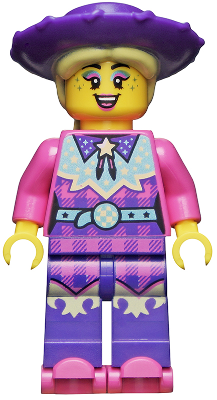 Discowgirl Guitarist, Vidiyo Bandmates, Series 2 (Minifigure Only without Stand and Accessories) – ВИДИЙО