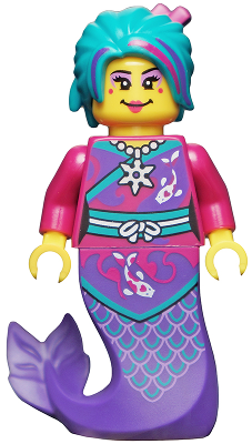 Karaoke Mermaid, Vidiyo Bandmates, Series 2 (Minifigure Only without Stand and Accessories) – ВИДИЙО