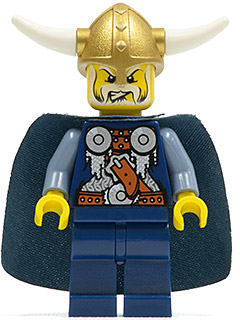 Viking Blue Chess King - Horns Glued to Helmet – ВИКИНГИ