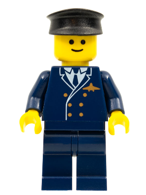 Airport - Pilot, Dark Blue Legs, Dark Blue Top, Black Hat – ГРАДСКИ