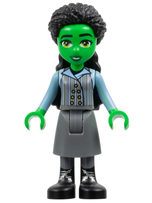 Elphaba - Dark Bluish Gray Skirt, Black Boots – УИКЕД