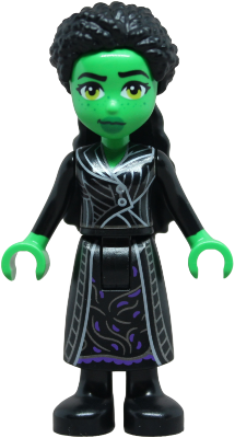 Elphaba - Mini Doll, Black Coat over Dress – УИКЕД