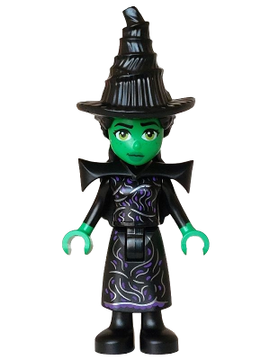 Elphaba - Mini Doll, Black Dress, Hat, Shoulder Pads – УИКЕД