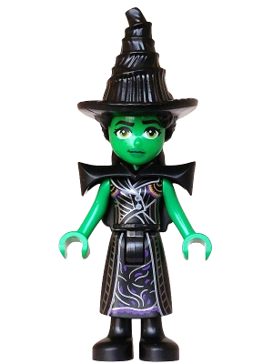 Elphaba - Mini Doll, Black Coat over Dress, Hat, Shoulder Pads – УИКЕД