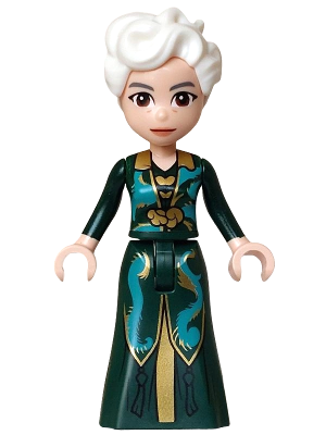 Madame Morrible - Mini Doll, Dark Green and Dark Turquoise Dress – УИКЕД