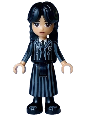 Wednesday Addams - Black Striped School Uniform – УЕНЗДЕЙ