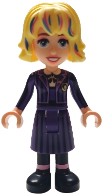 Enid Sinclair - Black and Dark Purple Nevermore Academy Uniform – УЕНЗДЕЙ