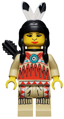 Indian 4 - Female, Black Quiver – ЗАПАДНИ